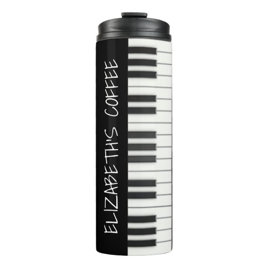 Bouteilles Isothermes Clés faites sur commande de piano (Devant)