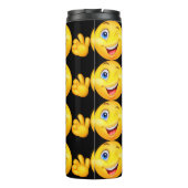 Bouteilles Isothermes clin d'œil et sourire (Dos)