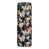 Bouteilles Isothermes Cloches de Campion à échelle : aquarelle Florale (Dos)