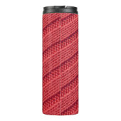 Bouteilles Isothermes Closeup stripy crochet texture. (Dos)