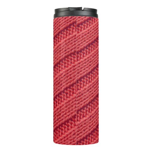 Bouteilles Isothermes Closeup stripy crochet texture. (Dos)