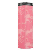 Bouteilles Isothermes Cloud marbré rose abstrait (Dos)