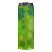Bouteilles Isothermes Clovers verts, Lucky Clovers, Saint Patrick's Day (Dos)