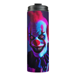 Bouteilles Isothermes clown effrayant