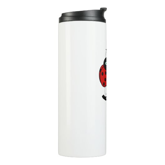 Bouteilles Isothermes Coccinelles tenant ensemble des mains dans l'amour (Tourné sur la gauche)