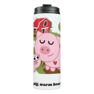 Bouteilles Isothermes Cochon Cool Cœur Chaud