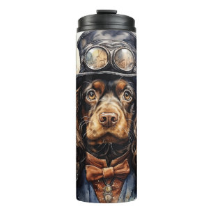 Bouteilles Isothermes Cocker Spaniel Chien Steampunk
