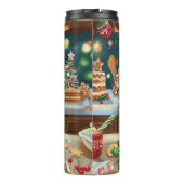 Bouteilles Isothermes Cocker Spaniel Gîtes : Noël Festif (Dos)