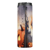 Bouteilles Isothermes Cocker Spaniel Halloween avec citrouilles  (Dos)
