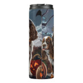 Bouteilles Isothermes Cocker Spaniel Halloween Éffrayant (Dos)