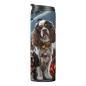 Bouteilles Isothermes Cocker Spaniel Halloween Éffrayant (Tourné sur la droite)