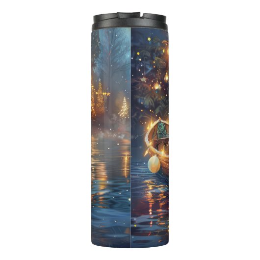 Bouteilles Isothermes Cocker Spaniel Noël Festive Voyage (Dos)