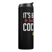 Bouteilles Isothermes Cocktail bartender cadeau d'anniversaire noël (Tourné sur la gauche)