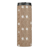 Bouteilles Isothermes Cocoa Cream Snowflakes Christmas (Dos)