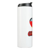 Bouteilles Isothermes Coeur Allemagne (Tourné sur la gauche)