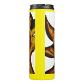 Bouteilles Isothermes Cœur en Flammes (Dos)