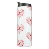 Bouteilles Isothermes Coeur en points (Tourné sur la droite)