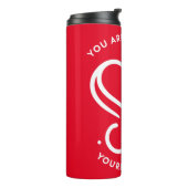 Bouteilles Isothermes Coeur et âme (Tourné sur la gauche)