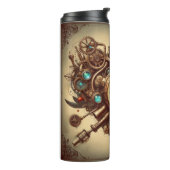 Bouteilles Isothermes Coeur Steampunk/Saint-Valentin (Tourné sur la gauche)