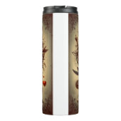 Bouteilles Isothermes Coeur Steampunk/Saint-Valentin (Dos)