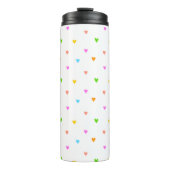 Bouteilles Isothermes Coeurs colorés (Devant)