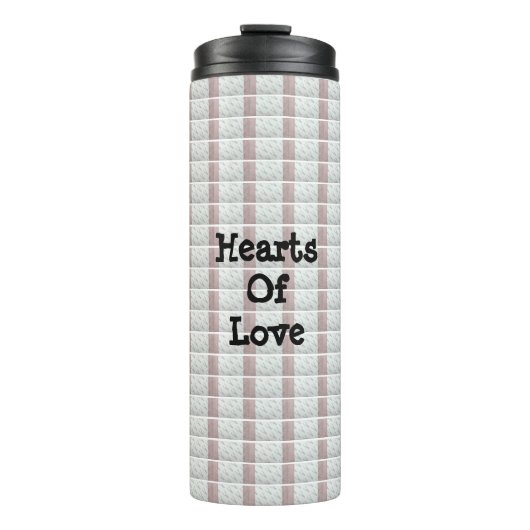 Bouteilles Isothermes Coeurs D'Amour (Devant)