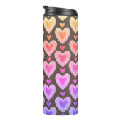 Bouteilles Isothermes Coeurs de bonbons (Tourné sur la droite)