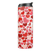 Bouteilles Isothermes Coeurs multicolores Motif-20367 (Tourné sur la gauche)