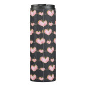 Bouteilles Isothermes Coeurs roses (Dos)