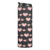 Bouteilles Isothermes Coeurs roses (Tourné sur la droite)