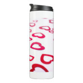 Bouteilles Isothermes Coeurs rouges (Tourné sur la droite)