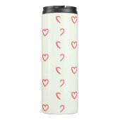 Bouteilles Isothermes Coeurs rouges Motif, mignonne, amour (Dos)