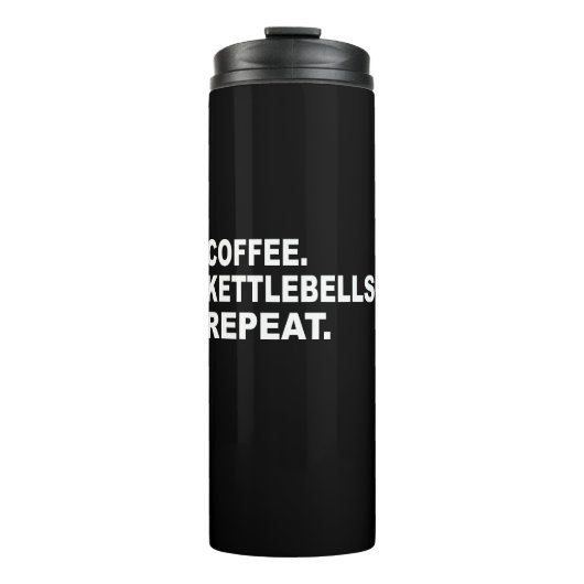 Bouteilles Isothermes Coffee Kettlebells Répéter (Devant)