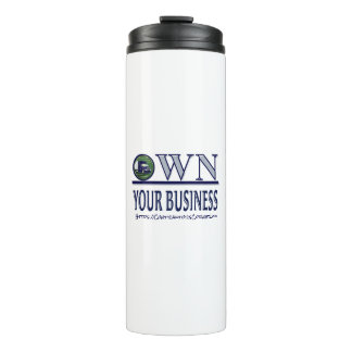 Bouteilles Isothermes Coin Entrepreneurs Posséder votre entreprise, bleu