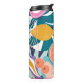 Bouteilles Isothermes Collage de jungle exotique et moderne. (Tourné sur la gauche)