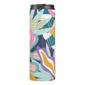 Bouteilles Isothermes Collage de jungle exotique et moderne. (Dos)