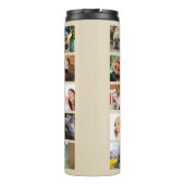 Bouteilles Isothermes Collage de photos de famille moderne de 24 ans ave (Dos)