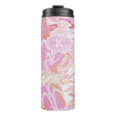 Bouteilles Isothermes Collage de plage nautique Hot Pink ID840 (Devant)