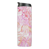 Bouteilles Isothermes Collage de plage nautique Hot Pink ID840 (Tourné sur la droite)