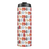 Bouteilles Isothermes Collage d'icône de Londres (Devant)