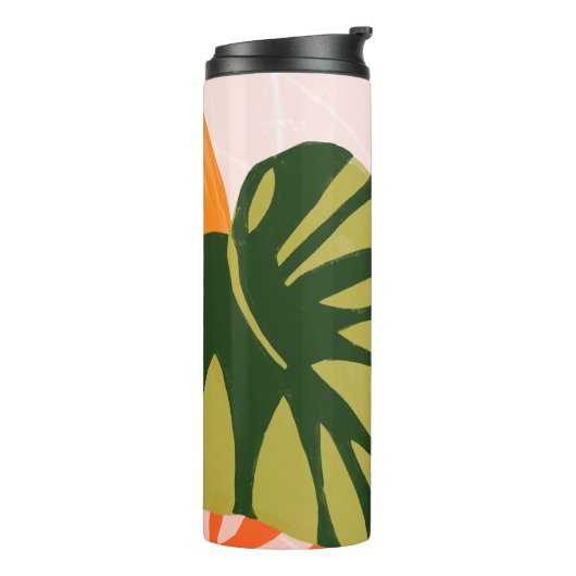 Bouteilles Isothermes Collage Jungle I (Tourné sur la gauche)