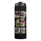 Bouteilles Isothermes Collage photo de football (Devant)