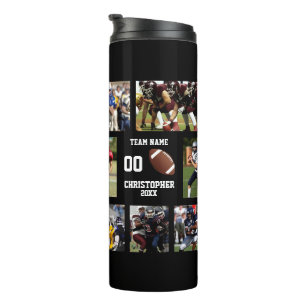 Bouteilles Isothermes Collage photo de football