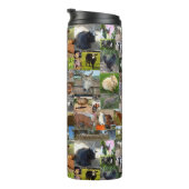 Bouteilles Isothermes Collage photo de la ferme, (Tourné sur la droite)