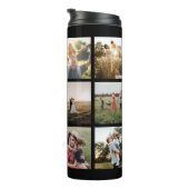 Bouteilles Isothermes Collage photo moderne (Tourné sur la droite)