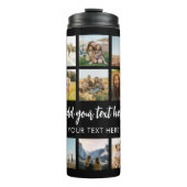 Bouteilles Isothermes Collage photo personnalisé moderne (Devant)