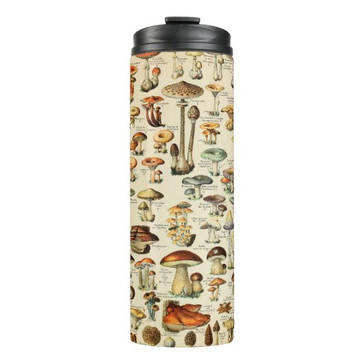 Bouteilles Isothermes Collection de champignons (Devant)