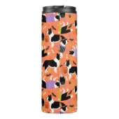 Bouteilles Isothermes Collie de frontière Halloween (Dos)