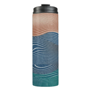 Bouteilles Isothermes Collines naturelles : motif sans soudure.