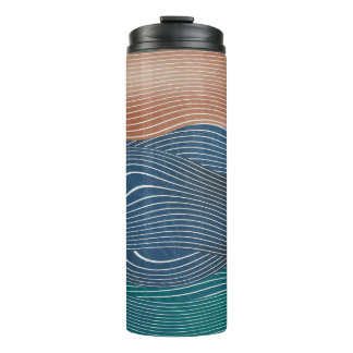 Bouteilles Isothermes Collines naturelles : motif sans soudure.